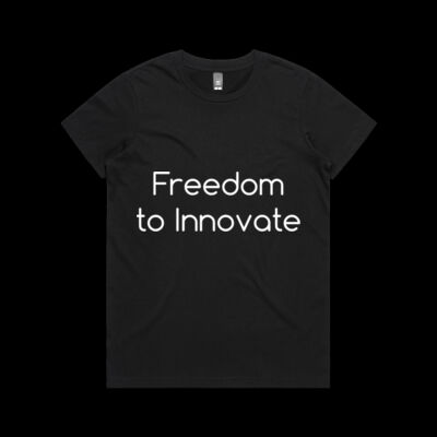 Freedom to innovate (Organic Ladies Tee) Thumbnail