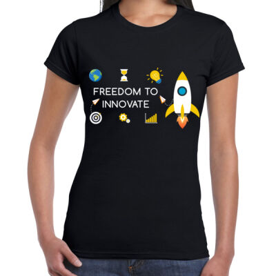 Freedom to innovate SE (Premium Ladies Tee) Thumbnail
