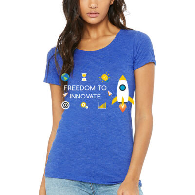 Freedom to innovate SE (Triblend Ladies Tee) Thumbnail
