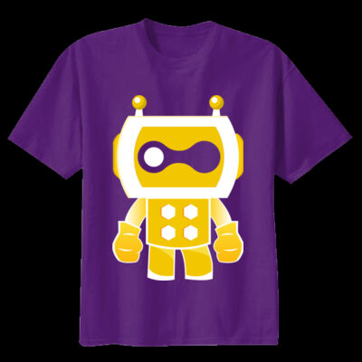 Binary Thinkbot (Kids Tee) Thumbnail