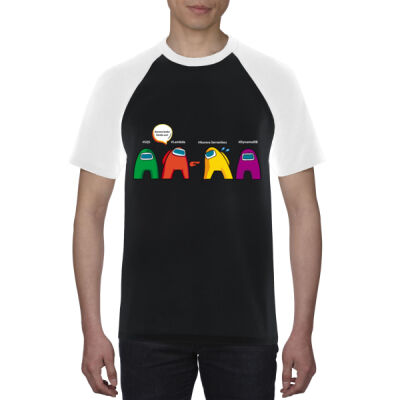 Aurora is sus (Raglan Tee) Thumbnail