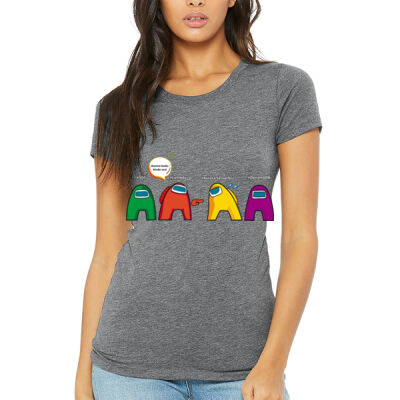 Aurora is sus (Triblend Ladies Tee) Thumbnail