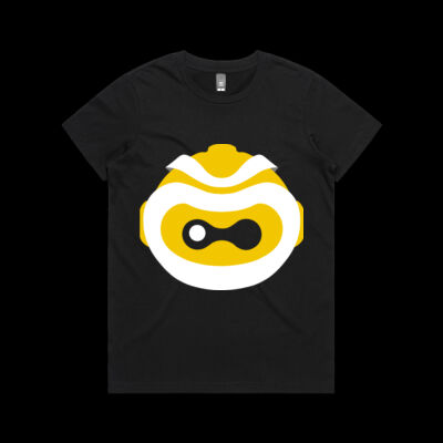 Binary Thinkbot II (Organic Ladies Tee) Thumbnail