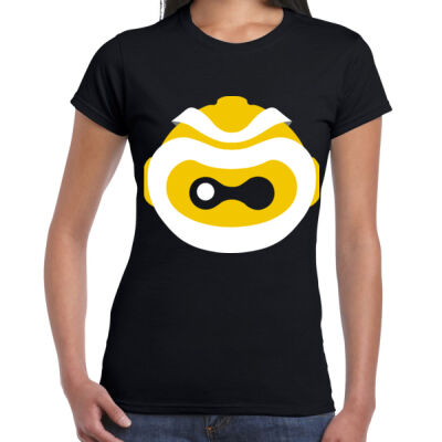 Binary Thinkbot II (Premium Ladies Tee) Thumbnail