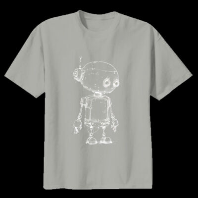 Lonely Robot White (Kids) Thumbnail